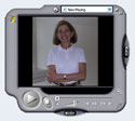 Media player icon showing Kathy Kelsey Foley