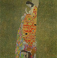 Hope II by Gustav Klimt