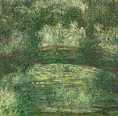 Claude Monet’s Japanese Bridge over the Lilac Pond at Giverny