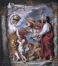 The Gathering of the Manna, by Peter Paul Rubens
